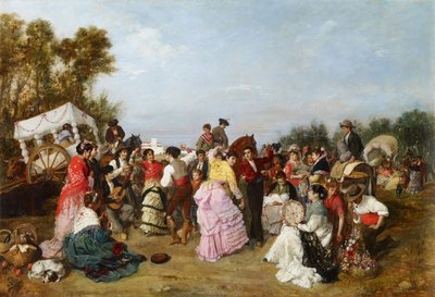 Alla pellegrinaggio di Torrijos da Manuel Cabral y Aguado Bejarano