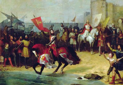 La Riconquista di Cadice nel 1262 da Alfonso il Saggio da Manuel Cabral y Aguado Bejarano