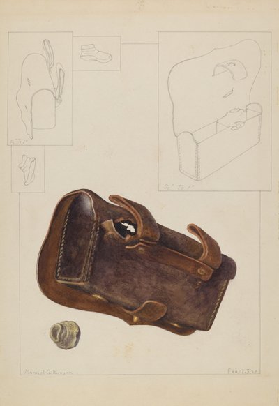 Scatola di cartucce e proiettile da Manuel G. Runyan