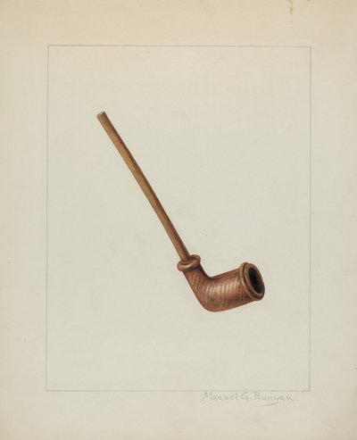 Pipa di argilla da Manuel G. Runyan