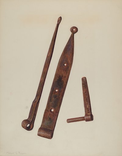 Cerniere e Bullone, c. 1939 da Manuel G. Runyan