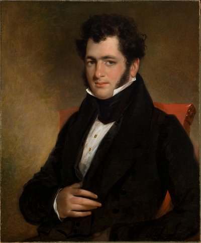 Ritratto di un gentiluomo (1840) da Manuel Joachim de Franca