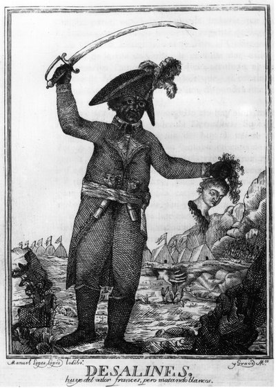 Jean Jacques Dessalines, un leader della Rivoluzione haitiana da Manuel Lopez