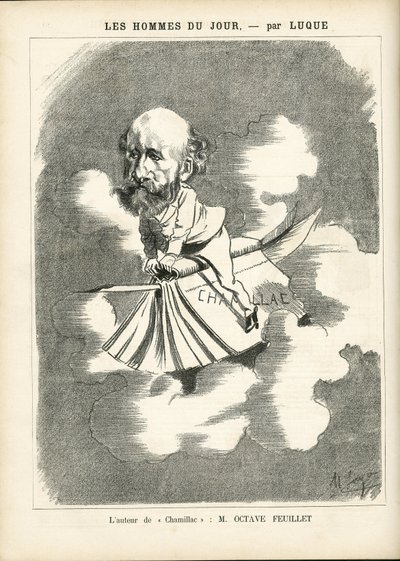 Illustrazione di Manuel Luque in La Caricature (1880) da Manuel Luque
