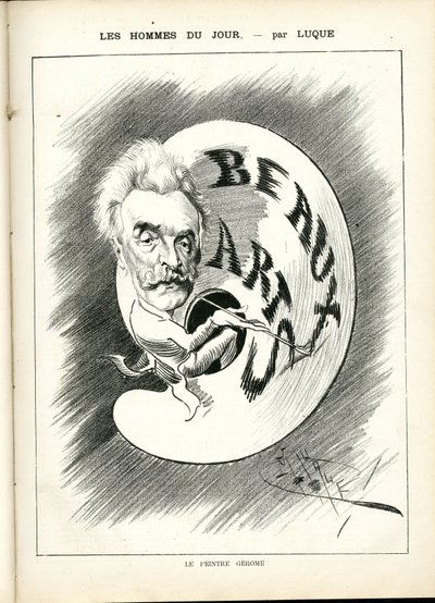 Illustrazione in La Caricature (1880) da Manuel Luque
