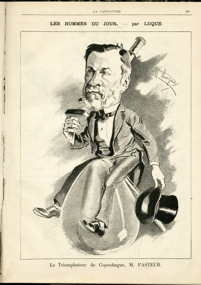 Illustrazione in La Caricature (1880) da Manuel Luque