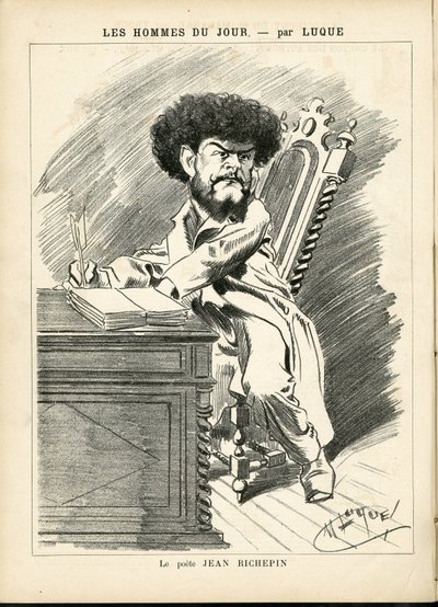 Illustrazione di Manuel Luque (1854-1919) in La Caricature (1880) da Manuel Luque