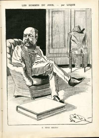 Illustrazione di Manuel Luque in La Caricatura (1880) da Manuel Luque