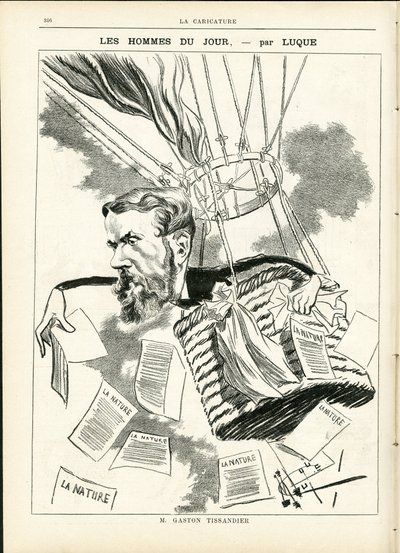 Illustrazione di Manuel Luque (1854-1919) in La Caricature (1880) da Manuel Luque