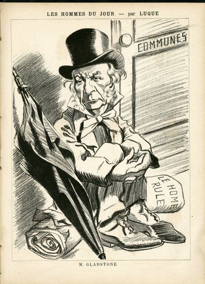Illustrazione di Manuel Luque in La Caricature (1880) da Manuel Luque