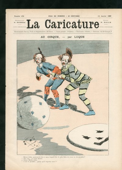 La Caricature (1880) da Manuel Luque