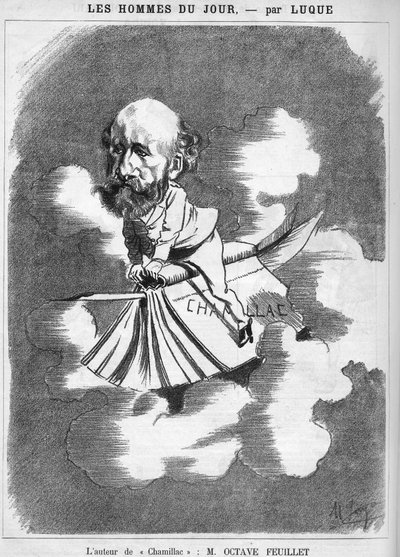 Octave Feuillet (1821-1890) scrittore francese da Manuel Luque