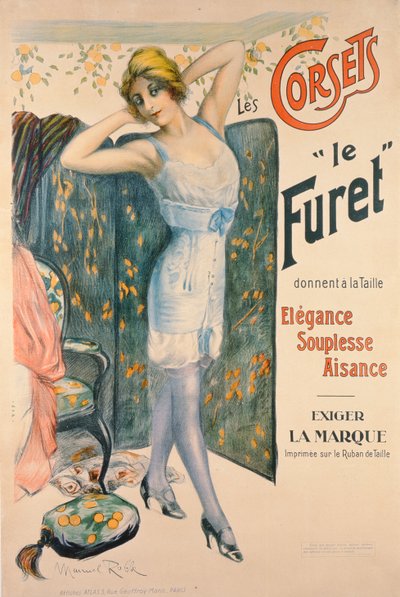 Pubblicità per corsetti 