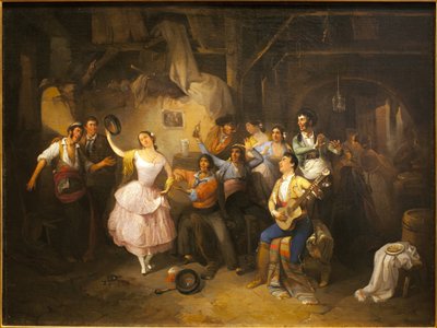 Ballerina in una taverna da Manuel Roderiguez Guzman