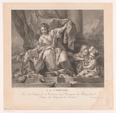 Allegoria della commedia da Manuel Salvador Carmona
