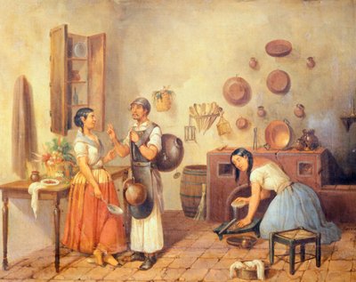 Una cucina tipica messicana di Manuel Serrano da Manuel Serrano