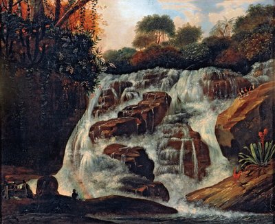Grande cascata di Tijuca da Manuel de Araújo Porto Alegre