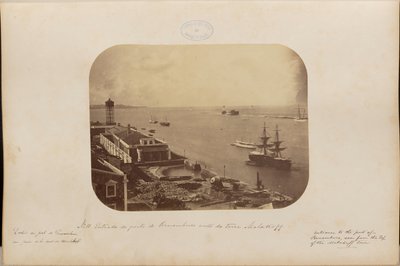 La strada del porto di Pernambuco vista dalla Torre Malakoff da Marc Ferrez