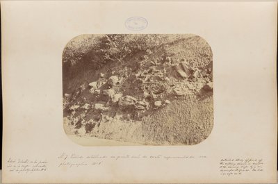 Studio dettagliato della parte meridionale della sezione mostrata nella fotografia n. 6 da Marc Ferrez
