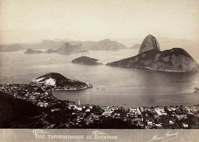 Vista di Botafogo, Brasile da Marc Ferrez
