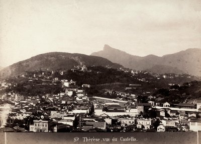 Vista di Santa Teresa in Brasile, c.1880-90 da Marc Ferrez
