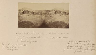 Vista della Serra de Maria Valéria dal luogo chiamato Retero, cinque leghe a ovest di Paulo Affonso. da Marc Ferrez