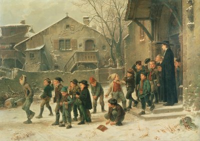 Dopo la lezione, 1859 da Marc Louis Benjamin Vautier