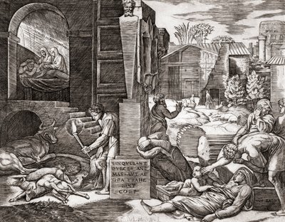 La peste da Marcantonio (after) Raimondi