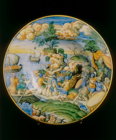 Ratto di Elena, placca attribuita a Marcantonio Raimondi conservata nel Museo Nazionale del Bargello, Firenze da Marcantonio (attr.to) Raimondi