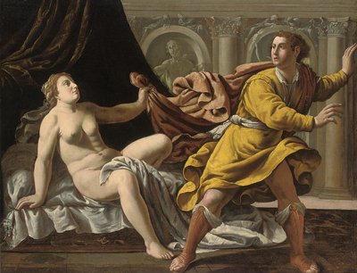 Giuseppe e la Moglie di Potifar da Marcantonio Bassetti