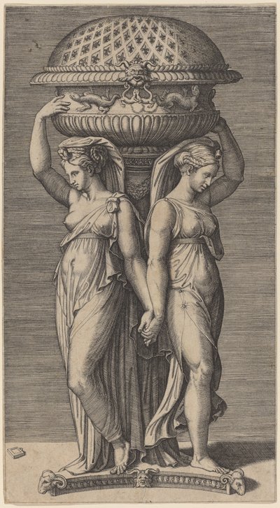 Un incensiere da Marcantonio Raimondi