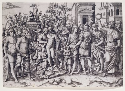Un trionfo da Marcantonio Raimondi