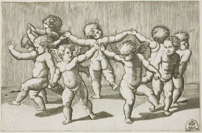Danza dei Cupidi da Marcantonio Raimondi