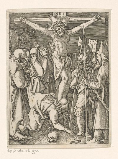 Crocifissione da Marcantonio Raimondi