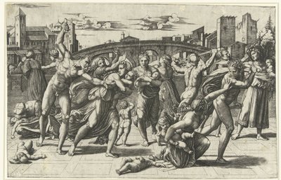 Massacro degli Innocenti da Marcantonio Raimondi