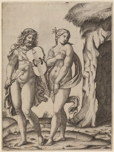 Orfeo ed Euridice da Marcantonio Raimondi