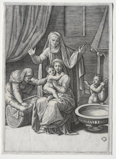 La Vergine e la Culla con Santa Elisabetta e Sant