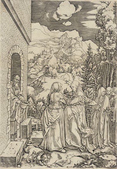 La Visitazione da Marcantonio Raimondi