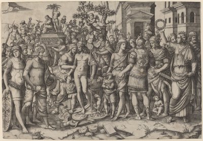 Trionfo da Marcantonio Raimondi, after Jacopo Ripanda