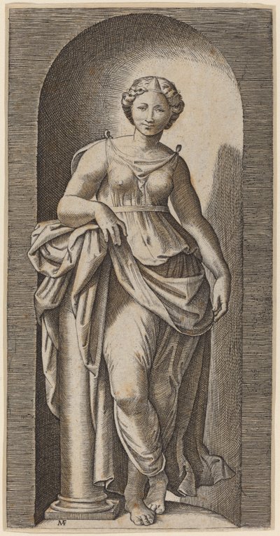 Fortezza da Marcantonio Raimondi after Raphael