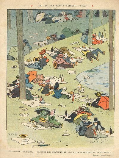 Esposizione delle arti culinarie - Salon des Independants (Ogni Domenica e Giorno Festivo) dalla copertina posteriore di 