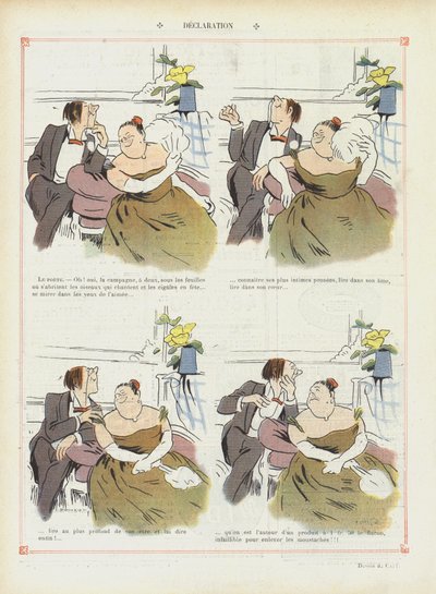 Illustrazione per Le Rire da Marcel Amable O.L. Capy