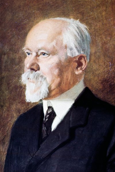 Ritratto di Raymond Poincare (Bar-le-Duc) da Marcel Andre Baschet