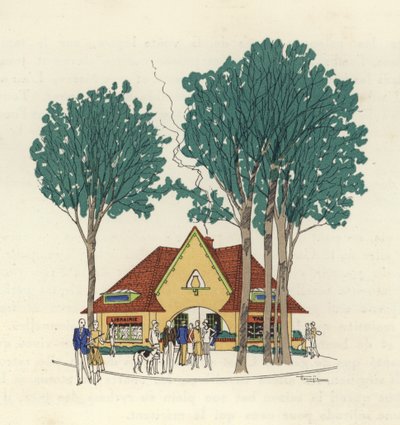 Libreria e Tabaccheria a Le Touquet da Marcel Jacques Hemjik