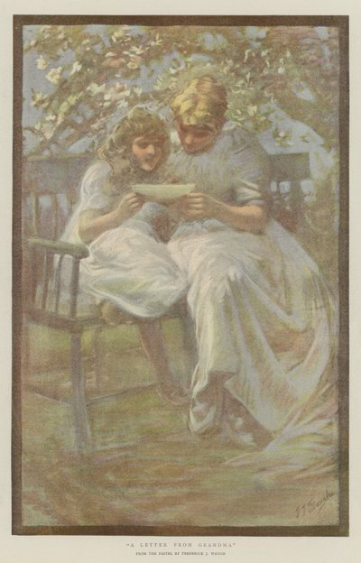 Una lettera dalla nonna da Marcella M. Walker