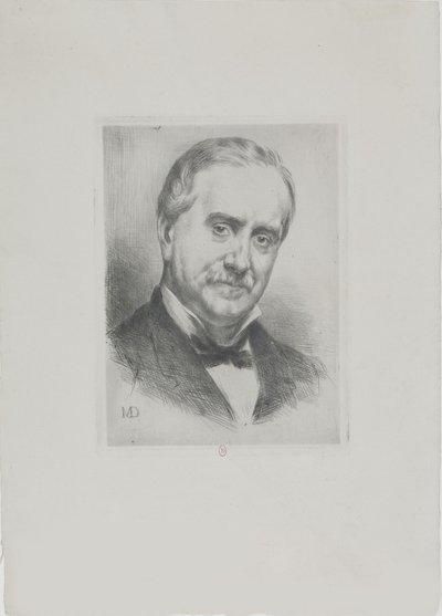 Ritratto di Paul Durand-Ruel 1831-1922 da Marcellin Gilbert Desboutin