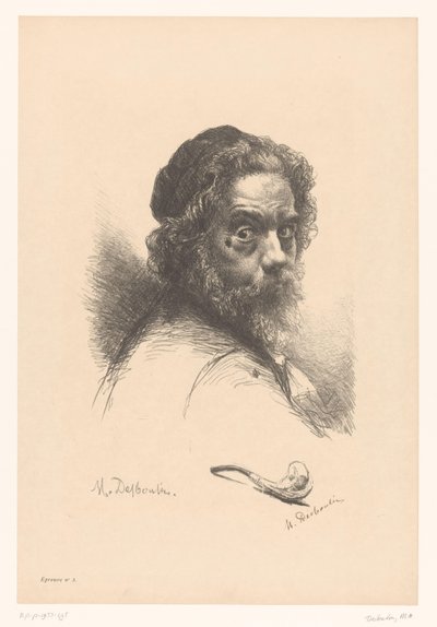 Autoritratto da Marcellin Gilbert Desboutin