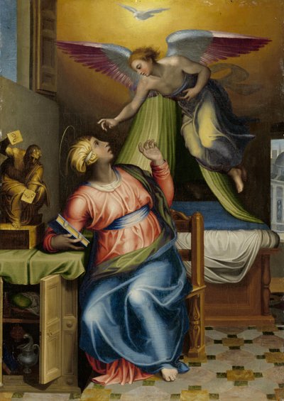 Annunciazione alla Vergine da Marcello Venusti (circle of)