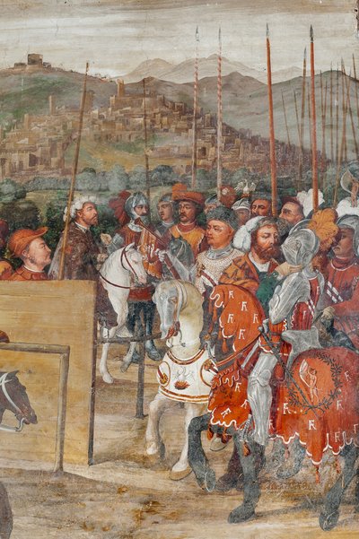 Visita di Cristiano I di Danimarca a Bartolomeo Colleoni, Sala d