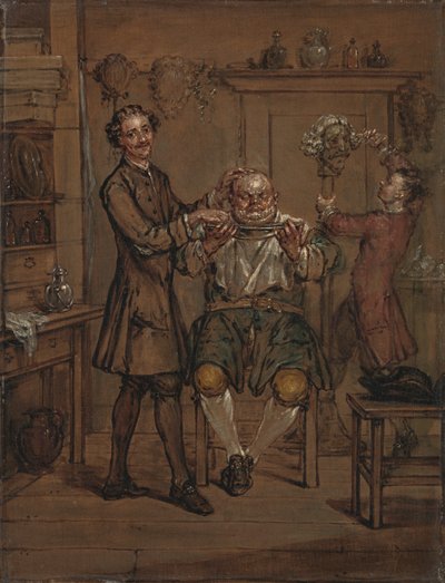 Il barbiere da Marcellus Laroon the Younger
